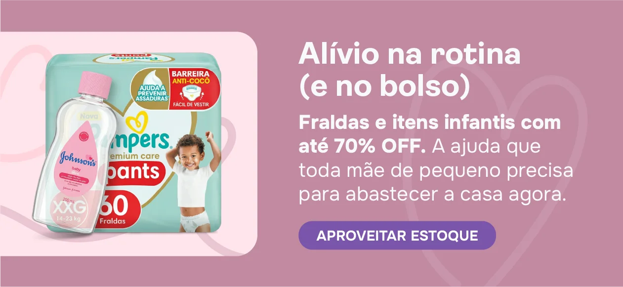 Banner Mês das Mães - Mamãe e Bebê
