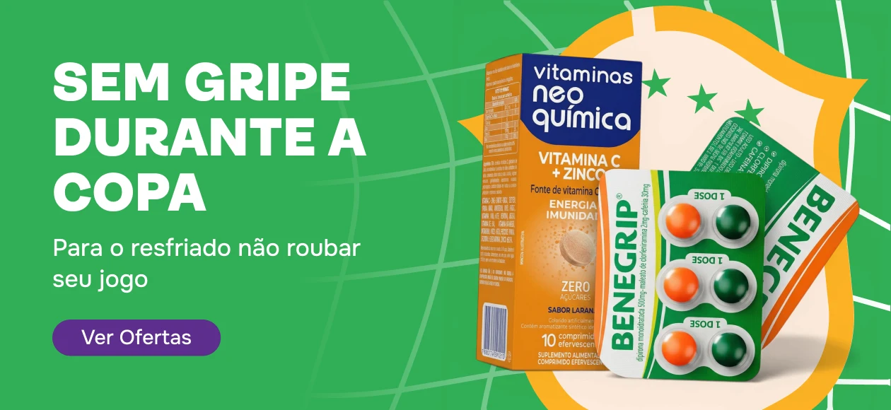 Banner Sem gripe durante a copa
