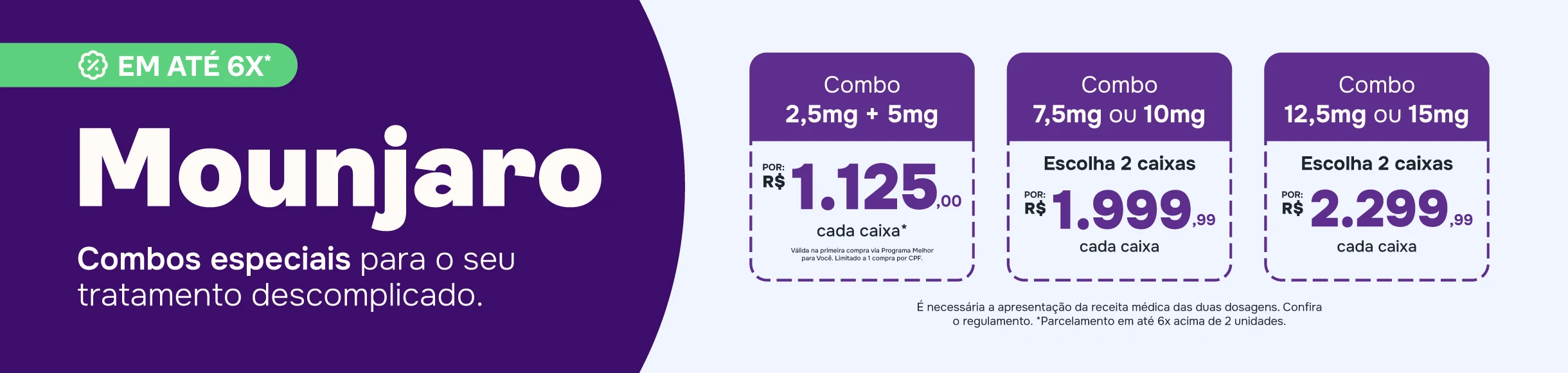 Banner Promoção Mounjaro