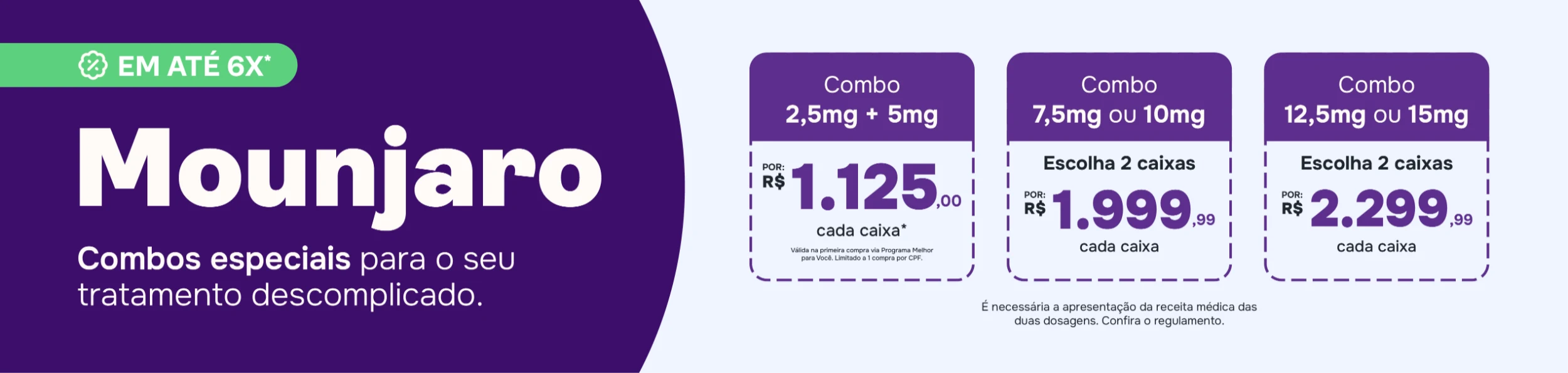 Banner Promoção Mounjaro